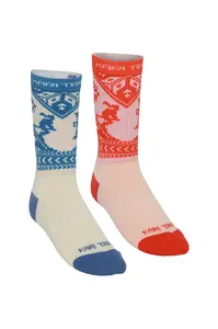 Kari Traa  ponožky dámské s příměsí vlny PUFFIN 2-pack