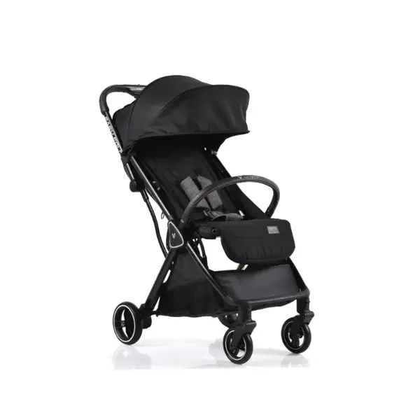 Detský kočík Easy fold - čierný