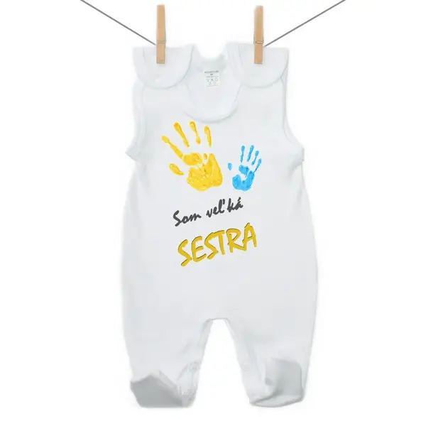 Boodyy Dupačky Som veľká sestra 68 (3-6 mesiacov)