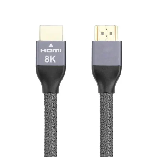 MG kábel HDMI 2.1 8K / 4K / 2K 2m, strieborný
