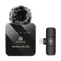 PULUZ PU647 Lavalier mikrofón Lightning, čierny