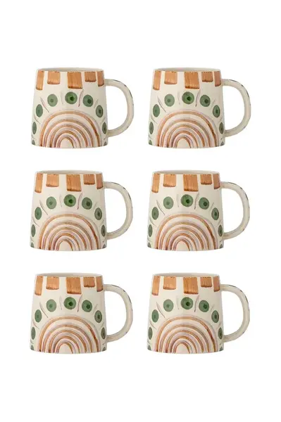 Sada hrnků Bloomingville Shama 515 ml 6-pack