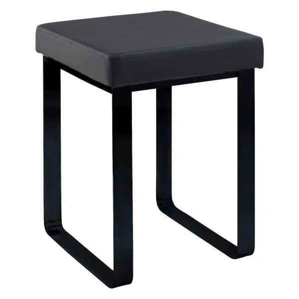 XXXL STOLIČKA DO SPRCHY černá