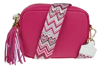 NovaKabelka.cz Bala Fuxia s přídavným popruhem V