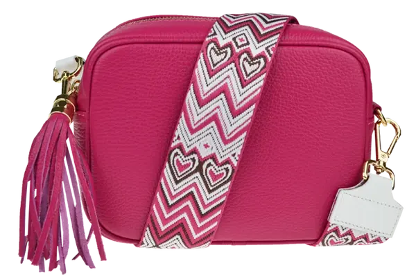 NovaKabelka.cz Bala Fuxia s přídavným popruhem V