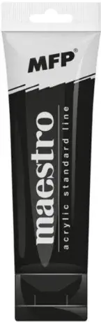 Akrylová barva MFP Maestro 75ml - black