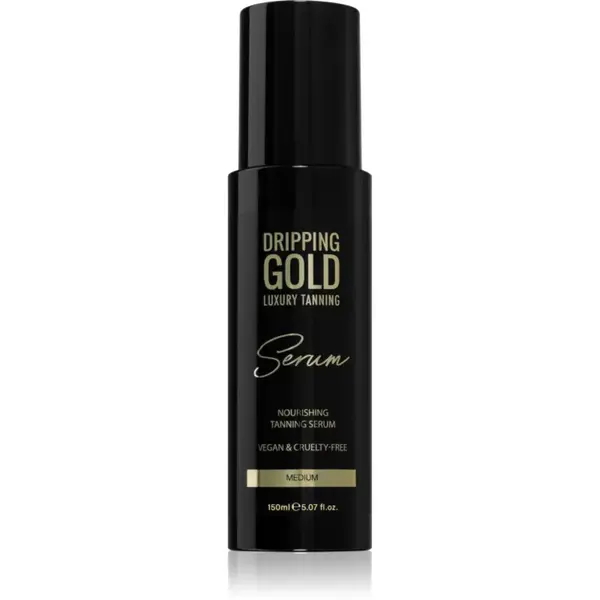 Dripping Gold Luxury Tanning Serum samoopalovací přípravek na tělo a obličej odstín Medium 150 ml