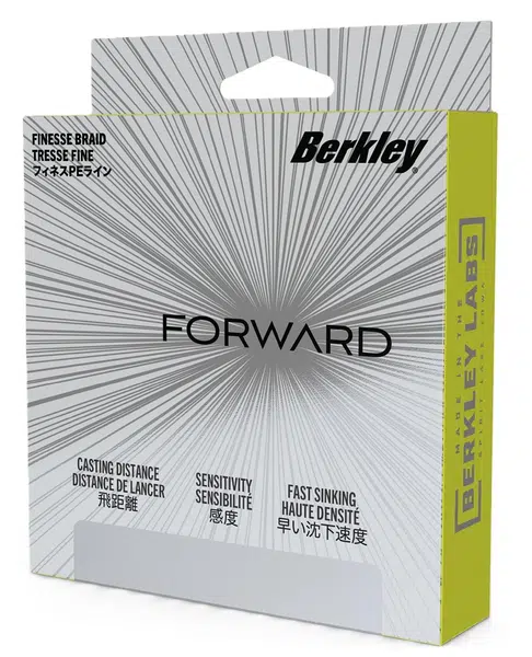 Berkley splétaná šňůra forward flame green 150 m - 0,10 mm 4,7 kg