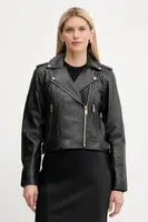 Kožený křivák MICHAEL Michael Kors černá barva, MT520IE8RK