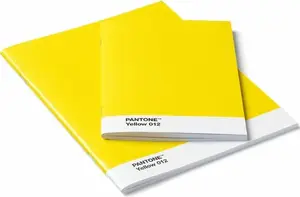 PANTONE Zápisník, 2 velikosti, měkká vazba - Yellow 012