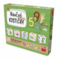 Dřevěné kostky Čísla – 20 kostek
