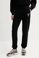 Tepláky Guess ROBERTA béžová barva, s aplikací, V5RB13 KC3D2