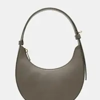 Kožená kabelka Furla zelená barva, WE00649.AX0733.2810S