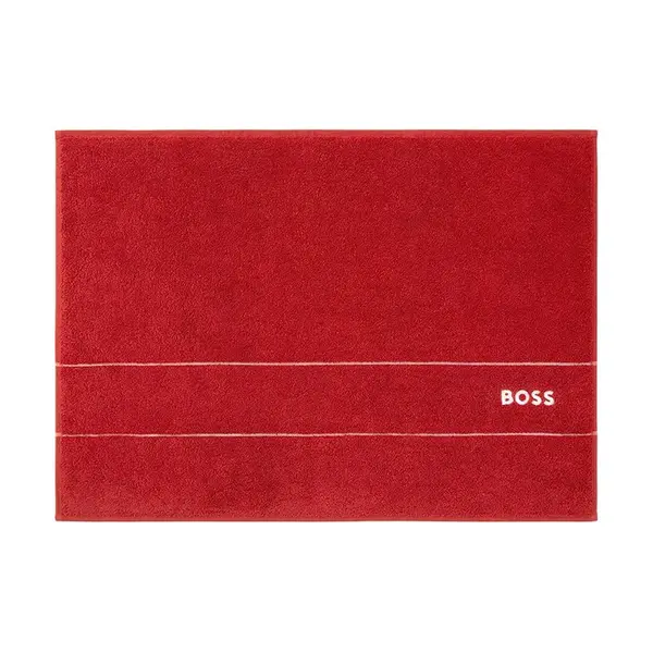 Ručník na podlahu BOSS PLAIN Red 50 x 70 cm červená barva