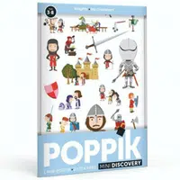 POPPIK Samolepkový plakát Rytíři