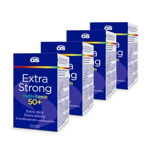 GS Extra Strong Multivitamin 50+, 4 × 100 tablet