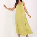 Dress-TW-SK-BI-L0125.52-lime green