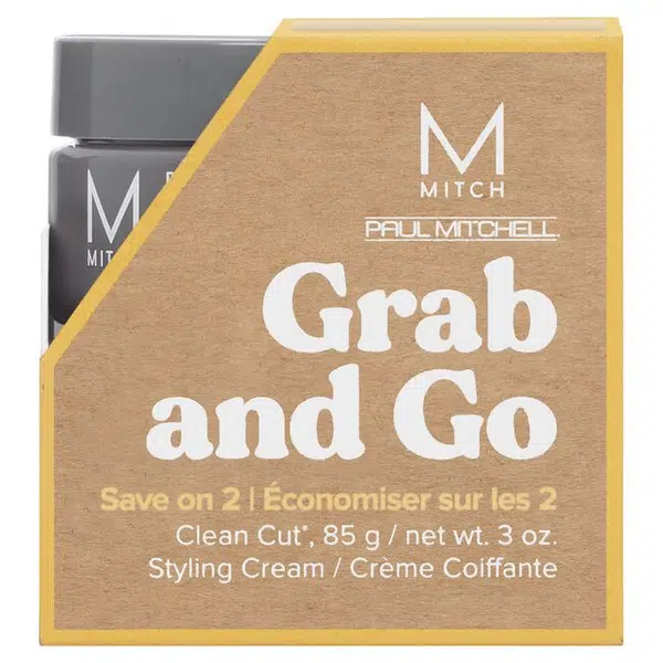 Paul Mitchell Sada polomatných stylingových krémů na vlasy Clean Cut Duo Grab & Go 2 x 85 g