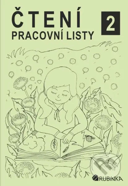 Čtení 2 - pracovní listy - Jitka Rubínová - kniha z kategorie 1. stupeň