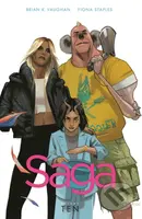 Saga 10 - Brian K Vaughan, Fiona Staples (ilustrátor) - kniha z kategorie Komiksy