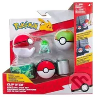 Pokémon Clip ´n´ Go Poké Ball Belt Set - mix motivov
