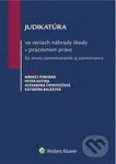 Judikatúra vo veciach náhrady škody v pracovnom práve - kniha z kategorie Pracovní právo