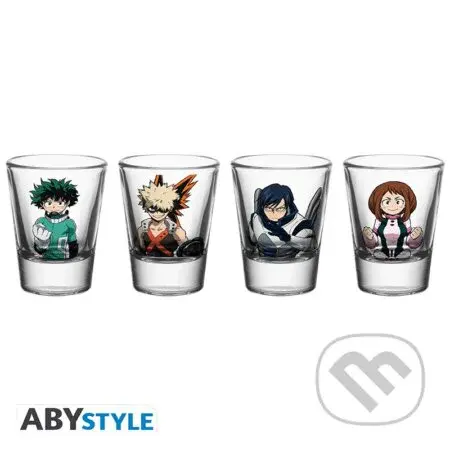 My Hero Academia set 4 štamperlíkov