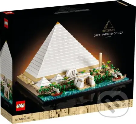 Lego Architecture 21058 Veľká pyramída v Gíze - hra z kategorie Pro všechny