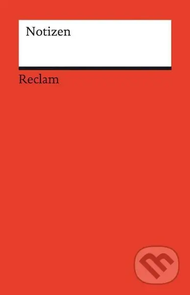 Notizen (Das kleine Reclam-Notizbuch blanko)