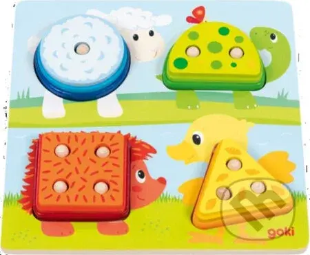 Skládačka z tvarů 12 dílků - puzzle z kategorie Maxi dílky