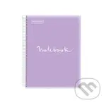 Miquelrius poznámkový blok Emotions A5, 90 g - linkovaný levandulový