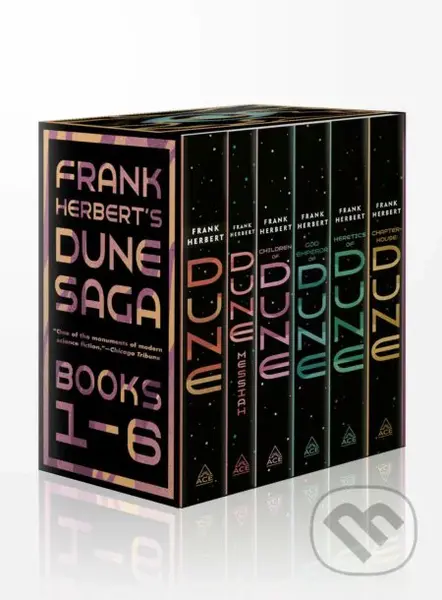 Frank Herbert's Dune Saga - 6-Book Boxed Set (Dune, Dune Messiah, Children of Dune, God Emperor of Dune, Heretics of Dune, Chapterhouse: Dune) -…