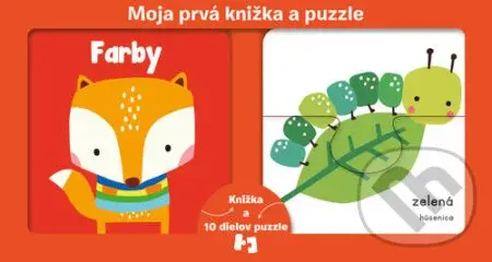 Moja prvá knižka a puzzle Farby - kniha z kategorie Naučné knihy