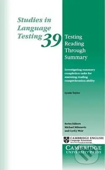 Testing Reading Through Summary - B. Lynda Taylor - kniha z kategorie Jazykové učebnice a slovníky
