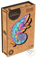 Chameleon S (Unidragon drevené puzzle) - puzzle z kategorie Zvířata