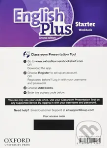English Plus Starter: Classroom Presentation Tool eWorkbook Pack (Access Code Card), 2nd,English Plus Starter: Classroom Presentation Tool eWorkbook P