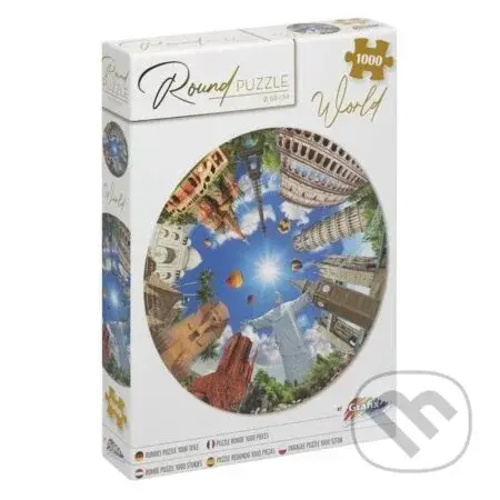Puzzle kulaté Svět