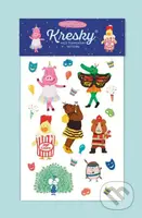 Kresky: Karneval (Dočasné tetovačky) - Ana Paula Franzoni (ilustrátor)