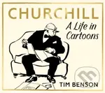 Churchill (A Life in Cartoons) - Tim Benson - kniha z kategorie Komiksy