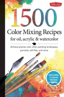 1,500 Color Mixing Recipes for Oil, Acrylic & Watercolor - kniha z kategorie Teorie umění