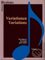 Variationen / Variations - Johannes Brahms - kniha z kategorie Noty