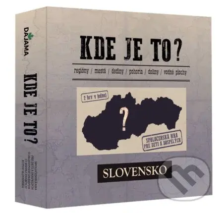 Kde je to? - Daniel Kollár, Juraj Kucharík, Kliment Ondrejka, Tibor Kollár - hra z kategorie Cestovní hry