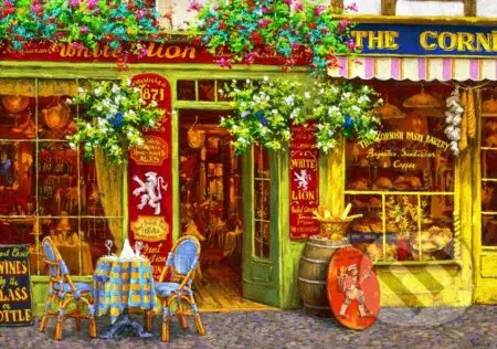 White Lion - puzzle z kategorie Umělecké