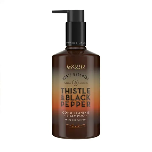 Scottish Fine Soaps Thistle & Black Pepper Šampon na vlasy 300 ml