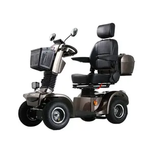 Elektrický čtyřkolový vozík inSPORTline Thodor hnědá