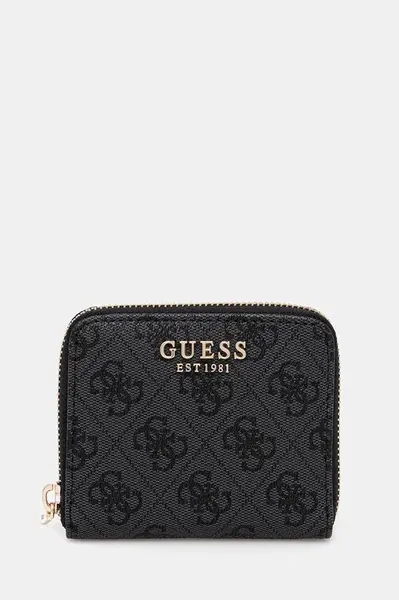 Peněženka Guess LAUREL dámská, šedá barva, SWSG74 59137