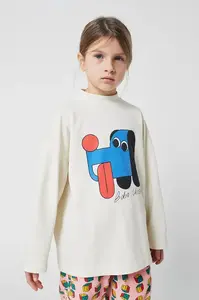 Dětské bavlněné tričko s dlouhým rukávem Bobo Choses Doggy Mate