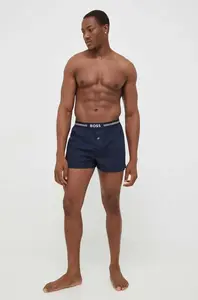 Bavlněné boxerky BOSS 3P Woven Boxer 3-pack