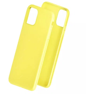 Ochranný kryt 3mk Matt Case pro Apple iPhone 13 mini, žlutozelená