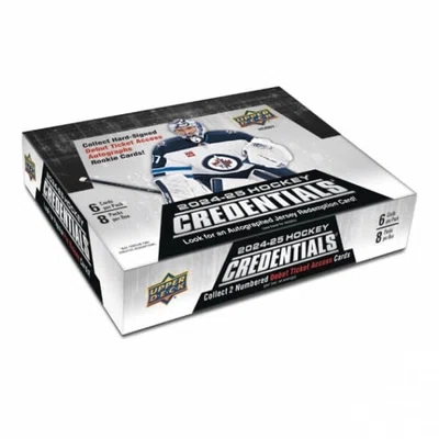 2024-2025 NHL Upper Deck Credentials Hockey Hobby Box